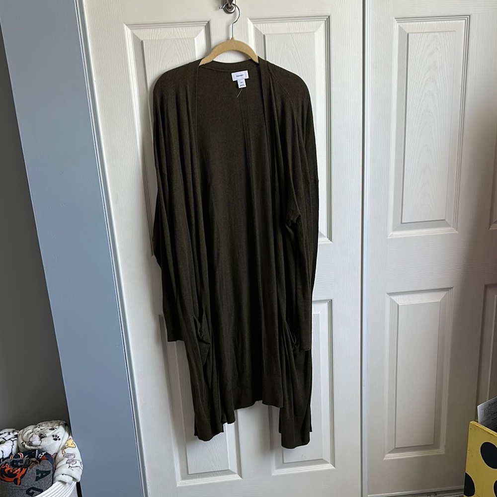 Old Navy Women's Cardigan - Olive Green